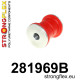Polyurethane bushings STRONGFLEX - 281969B: Steering rack bush | races-shop.com
