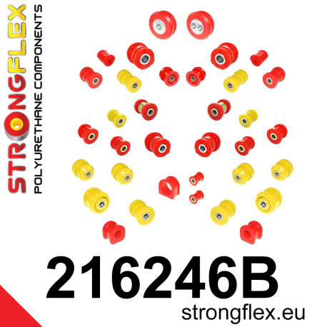 II (97-05) STRONGFLEX - 216246B: Full suspension bush kit | races-shop.com