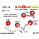 II (97-05) STRONGFLEX - 216244A: Front suspension bush kit SPORT | races-shop.com