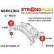 W210 STRONGFLEX - 116243B: Full suspension bush kit | races-shop.com