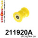 Polyurethane bushings STRONGFLEX - 211920A: Steering rack mount bush SPORT | races-shop.com