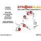Polyurethane bushings STRONGFLEX - 216241B: Full suspension bush kit | races-shop.com