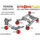 Supra III (86-93) STRONGFLEX - 216236A: Full suspension bush kit SPORT | races-shop.com