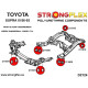 Supra III (86-93) STRONGFLEX - 211909A: Rear subframe - front bush SPORT | races-shop.com