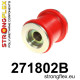 Polyurethane bushings STRONGFLEX - 271802B: Rear crossmember bush | races-shop.com