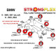 E63 E64 02-10 STRONGFLEX - 031942B: Rear subframe – rear bush | races-shop.com