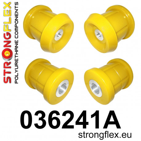 E90 E91 E92 E93 (05-11) STRONGFLEX - 036241A: Rear subframe bush kit SPORT | races-shop.com