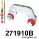 Legacy Outback BD BG (94-99) STRONGFLEX - 271910B: Rear anti roll bar link | races-shop.com