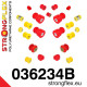 Polyurethane bushings STRONGFLEX - 036234B: Full suspension bush kit E39 Touring | races-shop.com