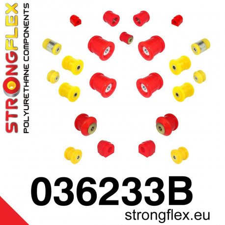 E39 Sedan 95-03 STRONGFLEX - 036233B: Full suspension bush kit E39 Sedan | races-shop.com