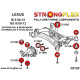 Polyurethane bushings STRONGFLEX - 211867A: Rear diff mount - rear bush SPORT | races-shop.com