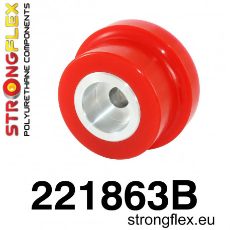 Polyurethane bushings STRONGFLEX - 221863B: Rear diff mount - rear bush | races-shop.com