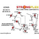 Polyurethane bushings STRONGFLEX - 211837B: Rear track control arm Inner bush | races-shop.com