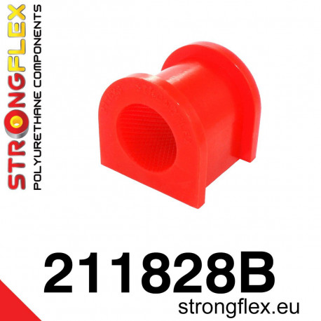 Polyurethane bushings STRONGFLEX - 211828B: Front anti roll bar bush | races-shop.com