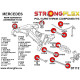 W124 STRONGFLEX - 116224B: Full suspension bush kit | races-shop.com