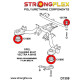 Polyurethane bushings STRONGFLEX - 136218B: Full suspension bush kit | races-shop.com