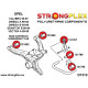 Polyurethane bushings STRONGFLEX - 136218B: Full suspension bush kit | races-shop.com