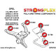 Calibra (89-97) STRONGFLEX - 136218A: Full suspension bush kit SPORT | races-shop.com