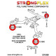 A / mk3 4x4 (88-93) STRONGFLEX - 131784B: Rear carrier diff mount bush | races-shop.com