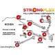 IV (92-96) STRONGFLEX - 086204A: Full suspension bush kit SPORT | races-shop.com