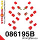 Element (03-11) STRONGFLEX - 086195B: Full suspension bush kit | races-shop.com