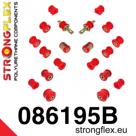 Element (03-11) STRONGFLEX - 086195B: Full suspension bush kit | races-shop.com