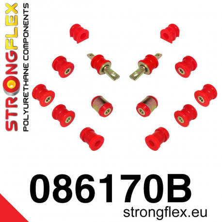 Element (03-11) STRONGFLEX - 086170B: Rear suspension bush kit | races-shop.com