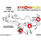E38 94-01 STRONGFLEX - 031638B: Front lower tie bar to chassis bush 66mm | races-shop.com
