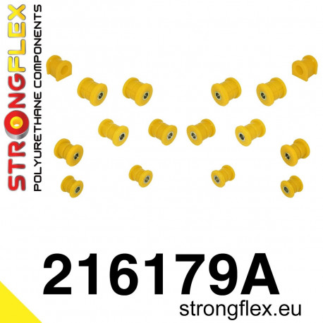 Supra IV (93-02) STRONGFLEX - 216179A: Rear suspension bush kit SPORT | races-shop.com