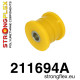 Supra IV (93-02) STRONGFLEX - 211694A: Rear trailing arm front bush 46mm SPORT | races-shop.com