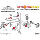 A (94-01) STRONGFLEX - 131583B: Front tie bar to chassis 58mm | races-shop.com