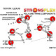Supra IV (93-02) STRONGFLEX - 211634B: Rear anti roll bar bush | races-shop.com