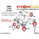 E46 M3 STRONGFLEX - 036119A: Rear beam mounting bush kit SPORT | races-shop.com