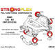 E46 M3 STRONGFLEX - 036119A: Rear beam mounting bush kit SPORT | races-shop.com