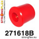 Impreza GP GJ (12-15) STRONGFLEX - 271618B: Rear diff rear mounting bush | races-shop.com
