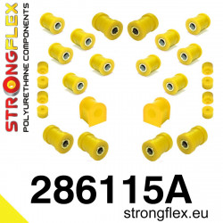 STRONGFLEX - 286115A: Rear suspension bush kit SPORT