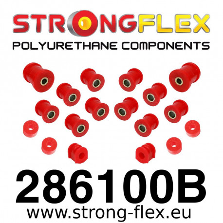 N14 STRONGFLEX - 286100B: Rear suspension bush kit | races-shop.com