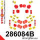 Polyurethane bushings STRONGFLEX - 286084B: Full suspension bush kit | races-shop.com