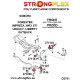 Baja (02-06) STRONGFLEX - 276117B: Front anti roll bush kit | races-shop.com