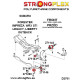 Baja (02-06) STRONGFLEX - 276117A: Front anti roll bush kit SPORT | races-shop.com