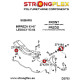 Baja (02-06) STRONGFLEX - 276117A: Front anti roll bush kit SPORT | races-shop.com