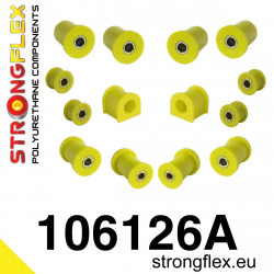 STRONGFLEX - 106126A: Front suspension polyurethane bush kit SPORT