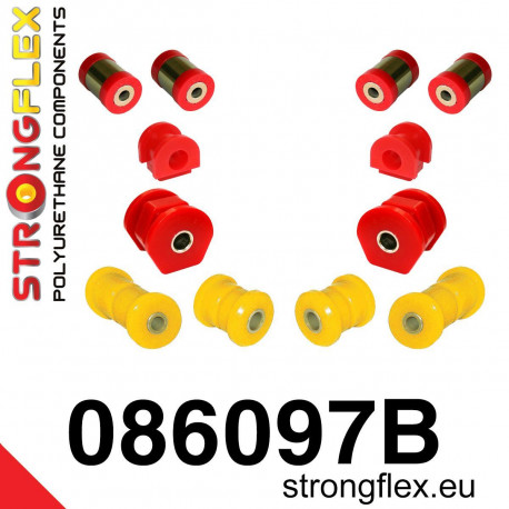 VI (95-00) JAPAN EJ, EK, EM1 STRONGFLEX - 086097B: Front suspension bush kit | races-shop.com