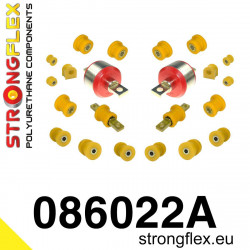 STRONGFLEX - 086022A: Rear suspension bush kit SPORT