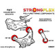 Panda II 4x4 (03-12) STRONGFLEX - 066038A: Rear trailing arm bushes kit SPORT | races-shop.com