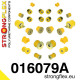 GT (03-10) STRONGFLEX - 016079A: Full suspension bush kit SPORT | races-shop.com