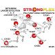 IV - V - VI (96-01) STRONGFLEX - 121503B: Rear lower trailng arm bush | races-shop.com