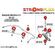 N14 GTI-R STRONGFLEX - 281207A: Front anti roll bar bush SPORT | races-shop.com