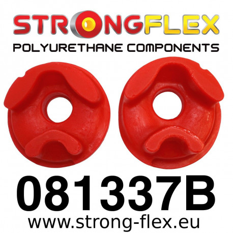 CRX del Sol (92-97) STRONGFLEX - 081337B: Left upper engine mount insert | races-shop.com