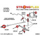 CRX (88-91) STRONGFLEX - 081165B: Front tie bar to chassis bush | races-shop.com